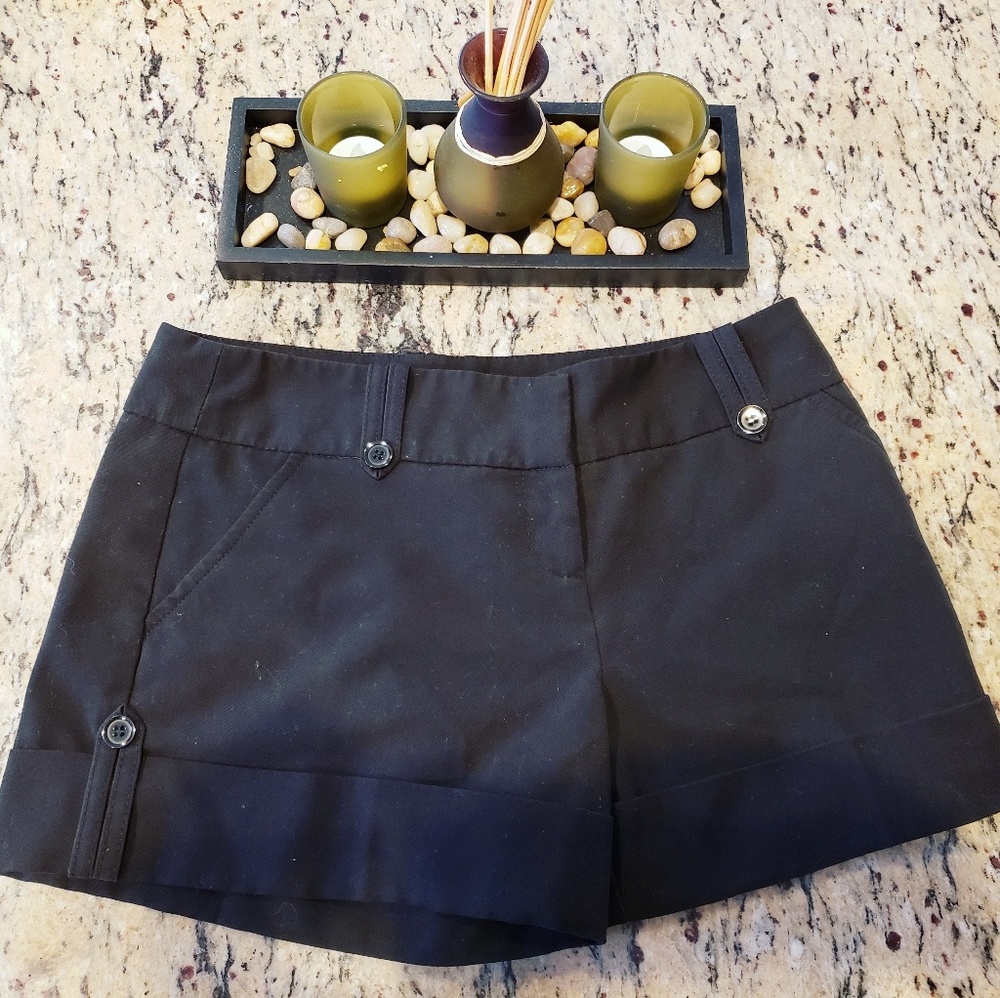 Dressy Black Shorts | Tracy Evans